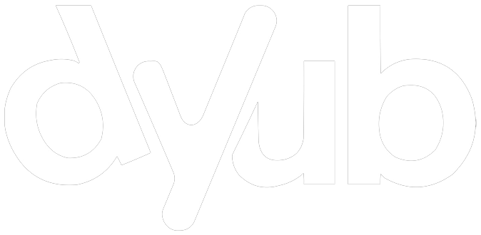 dyub sigantur logo weiß auf transparentem hintergrund
